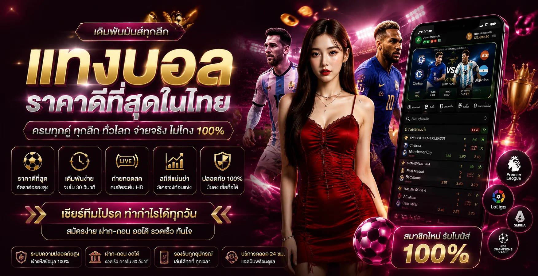 หน้าเดิมพันแทงบอลออนไลน์ครบทุกลีกบน Sexy Gaming